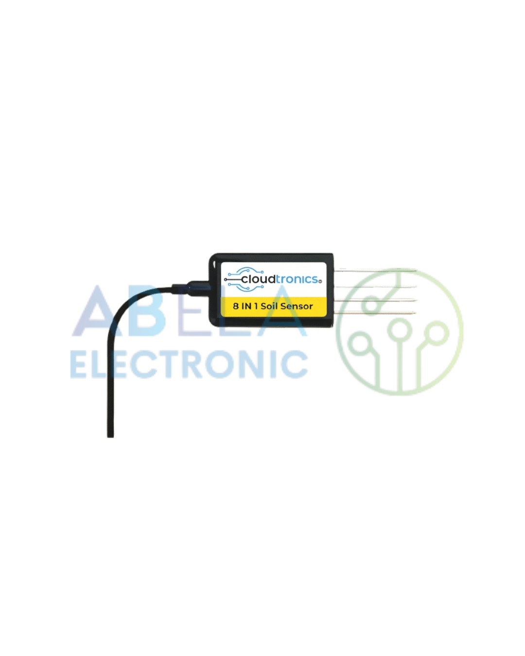 8 in 1 Soil Sensor for Temperature, Moisture, EC, Salinity, Nitrogen (N), Phosphorus (P), Potassium (K), and pH