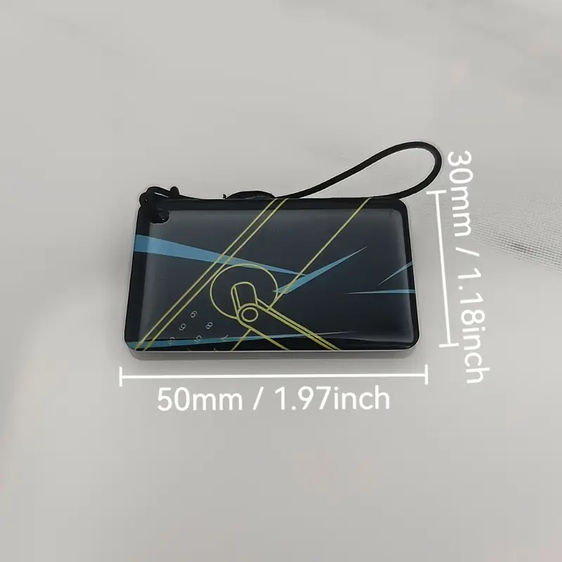 NFC, Featuring 13.56Mhz Mifare 1K S50 Access Fobs, Sturdy Epoxy RFID Key Cards Measuring 50X30Mm with Elastic Strings, Designed for Access Control.