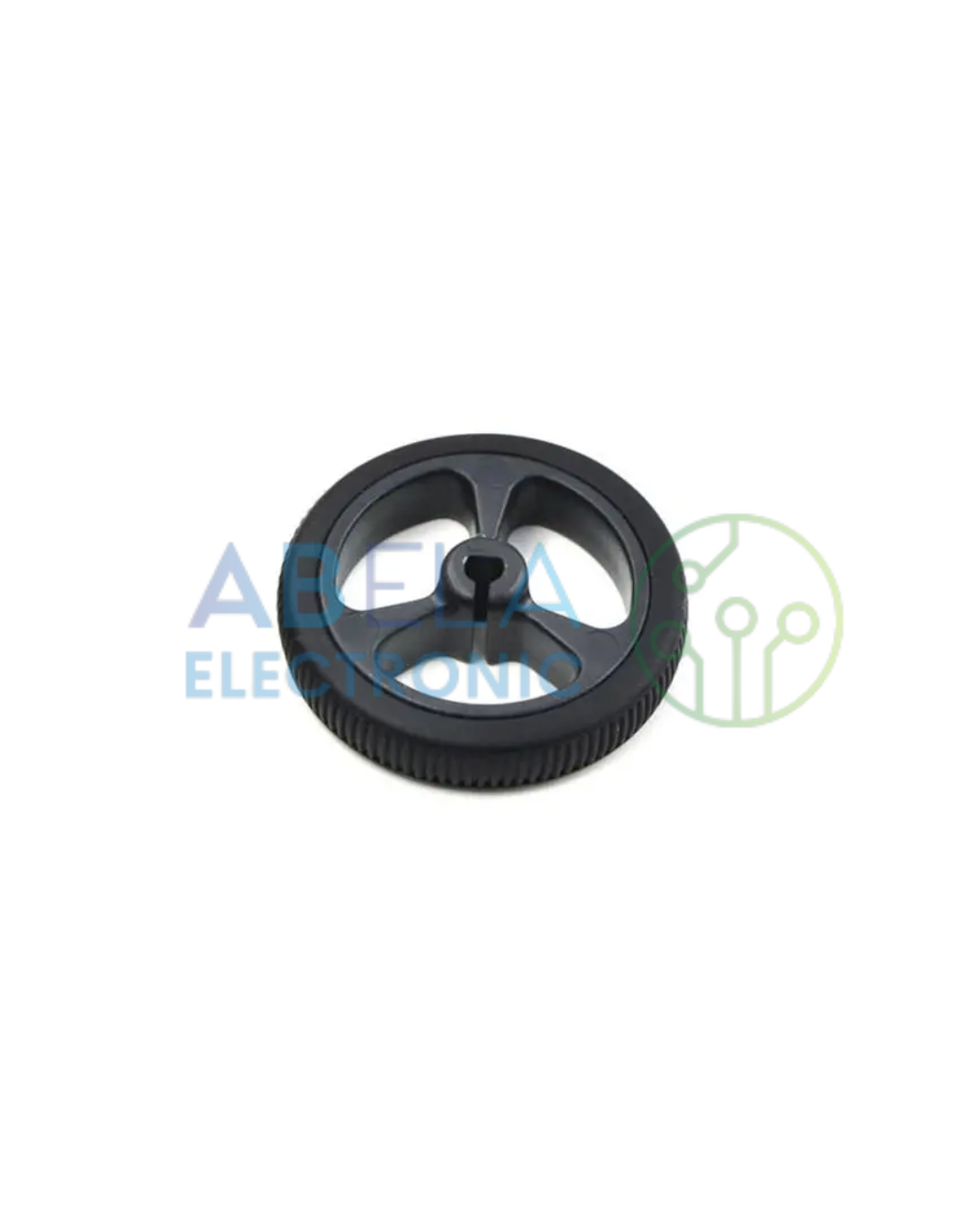 Black 3PI miniQ Car Wheel Tyre34mm for N20 Motor