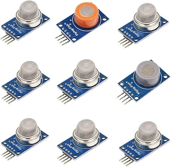 9 in 1 MQ Gas Sensor Modules Kit